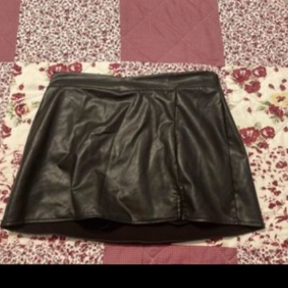 Leather Skirt